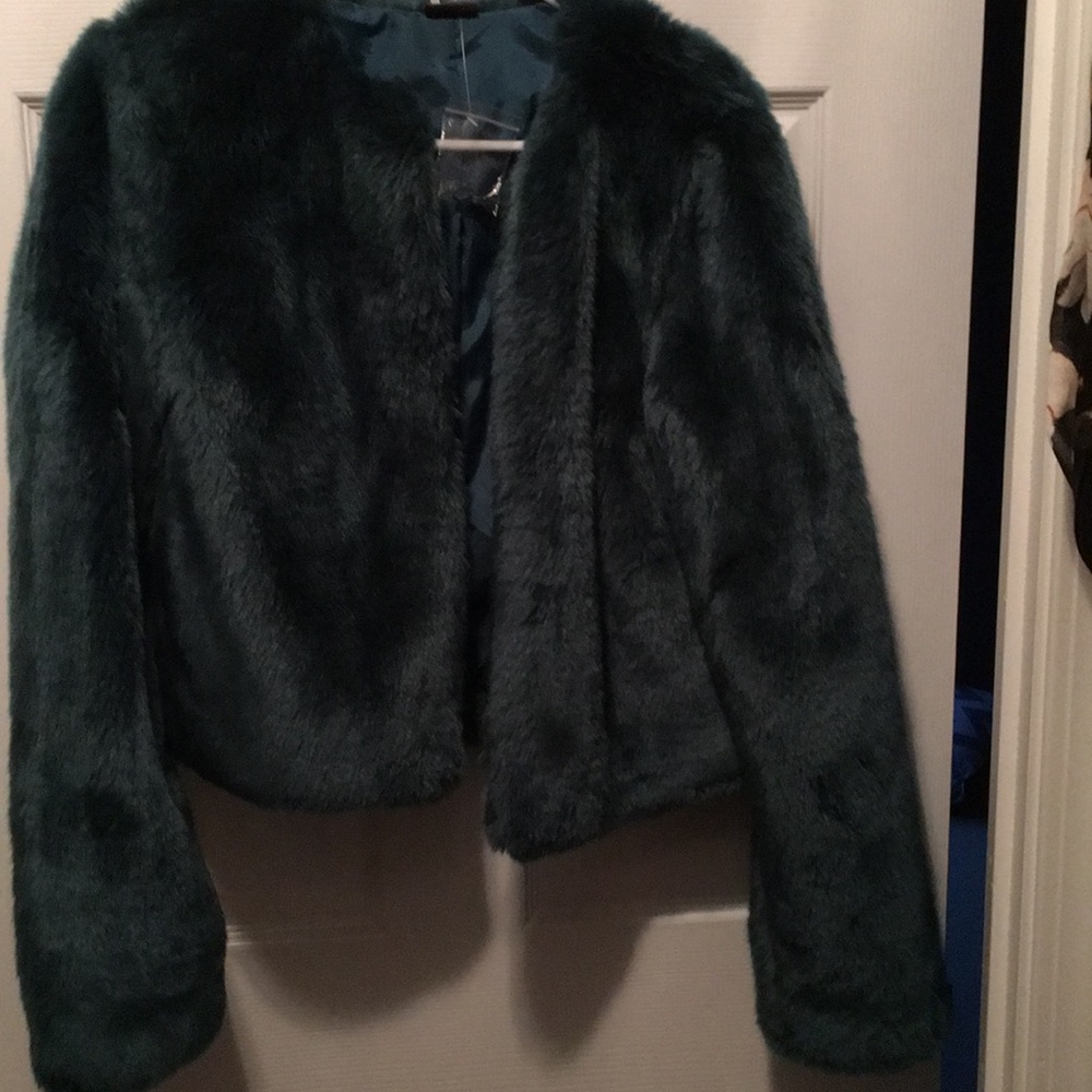 Green Fur Coat